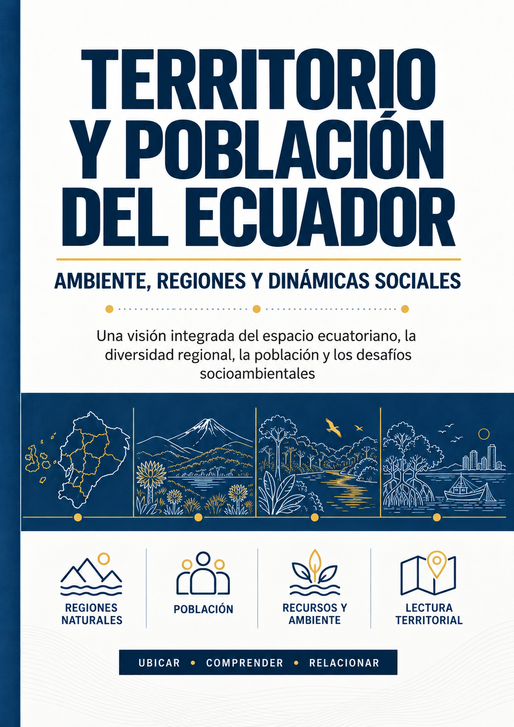 Portada de Territorio y población del Ecuador