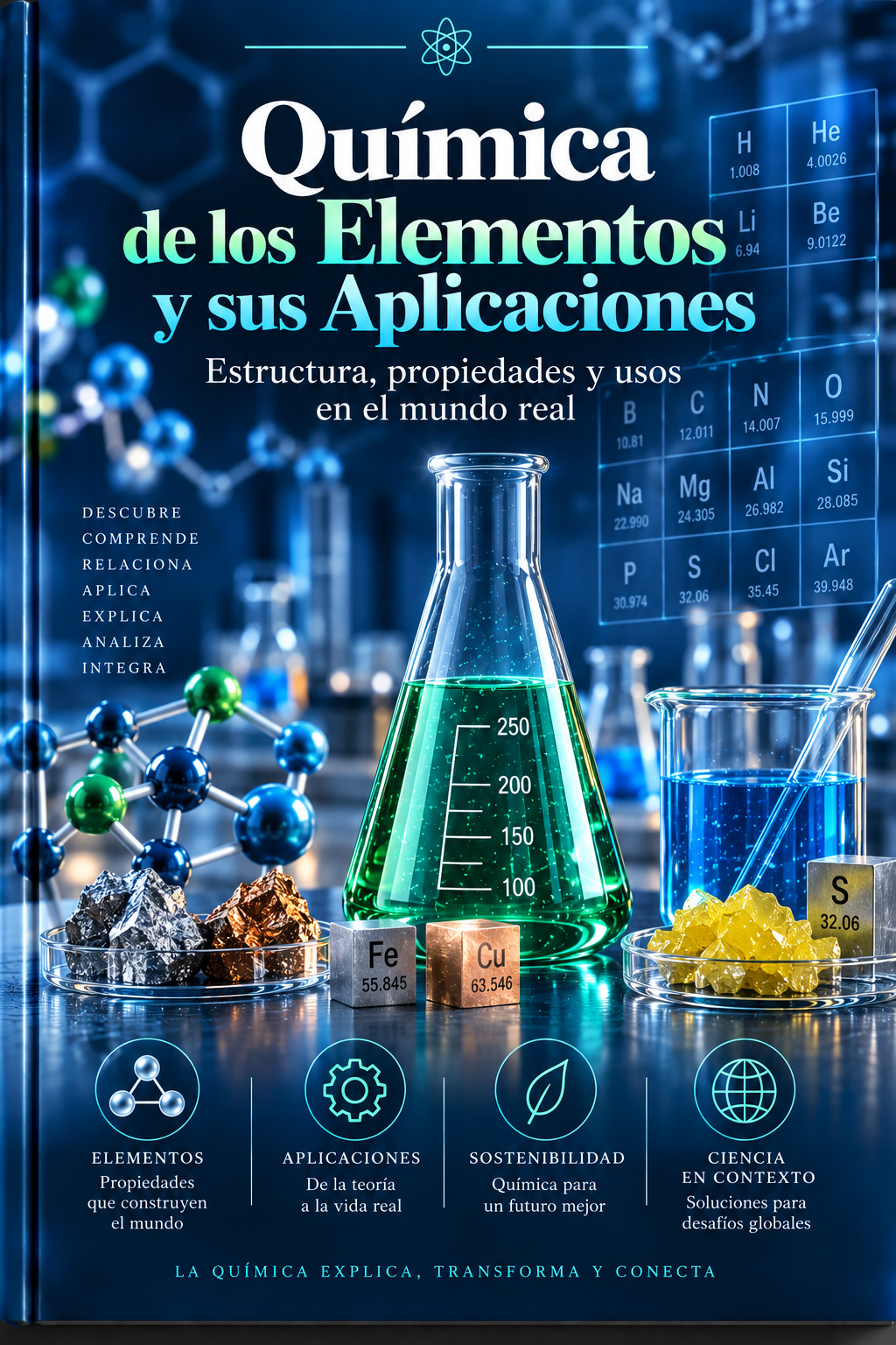 Portada de Química de los Elementos y sus Aplicaciones