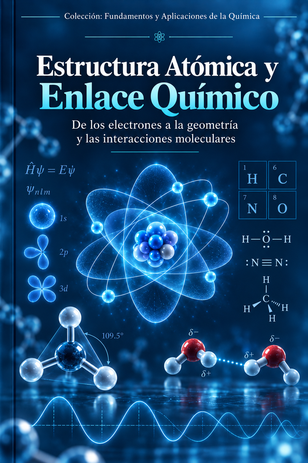 Portada de Estructura Atómica y Enlace Químico